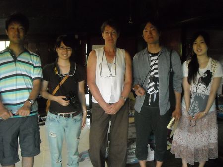 Anne with University of Tokyo students
